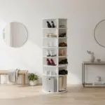 Rotating Bag & Accessories Organizer Space-Saving 360 degree Storage Tower for Handbags, Purses and Women’s Essentials Minimalist Home Decor - Image 2
